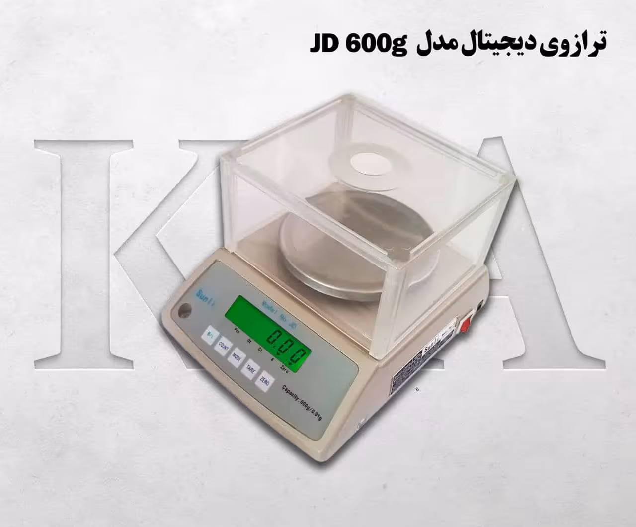 ترازوی آزمایشگاه و زرگری کیا مدل JD-600g