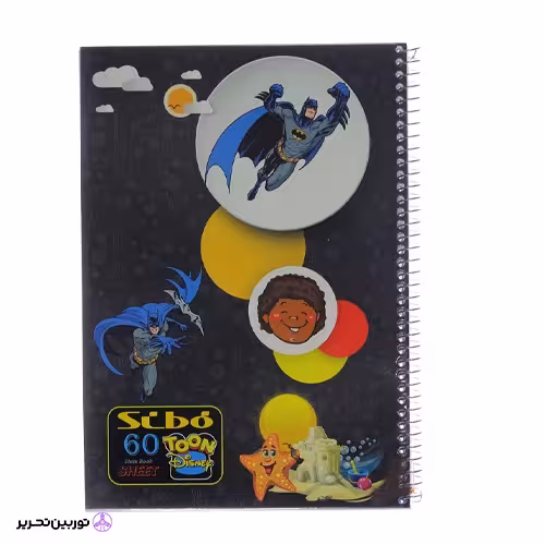 دفتر 60برگ دیزنی kids طلقی سیبو