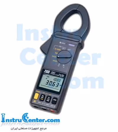 کلمپ پاورمتر AC,DC دیتالاگر مدل TES-3063 ساخت کمپانی tes تایوان