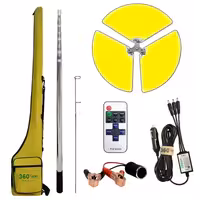 چراغ کمپینگ 3 پر 360 لایت مدل FR-13 COB RF