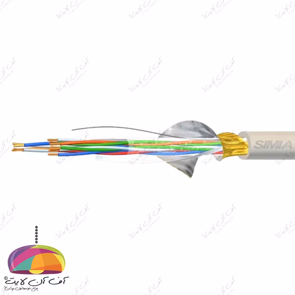کابل مخابراتی طوسی هوایی 15 زوجی 06 سیمیا