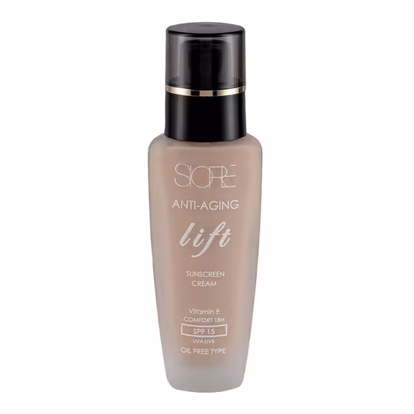 کرم پودر سیوره مدل Anti-Aging با SPF15 شماره 30 حجم 35 میل