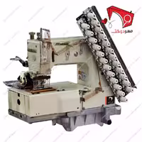 چرخ خیاطی کمرکش 12 سوزنه ضخیم دوز موریلا مدل MR-1412PRF