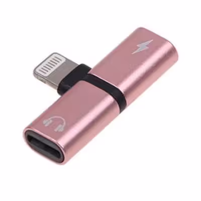 تبدیل 1 به 2 صدا و شارژر لایتنینگ پی نت