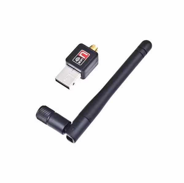 کارت شبکه USB بی سیم مدل 802.11 آنتن دار