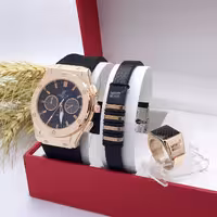ست ساعت طرح هابلوت مردانه و دستبند انگشتر 495620720