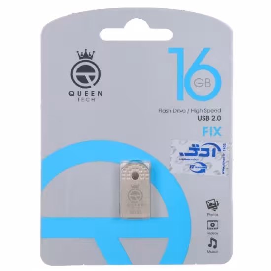 فلش مموری کوئین تک مدل Fix USB2.0 ظرفیت 16 گیگابایت