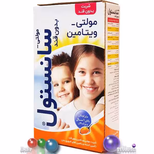 مولتی سانستول بدون قند شربت155م