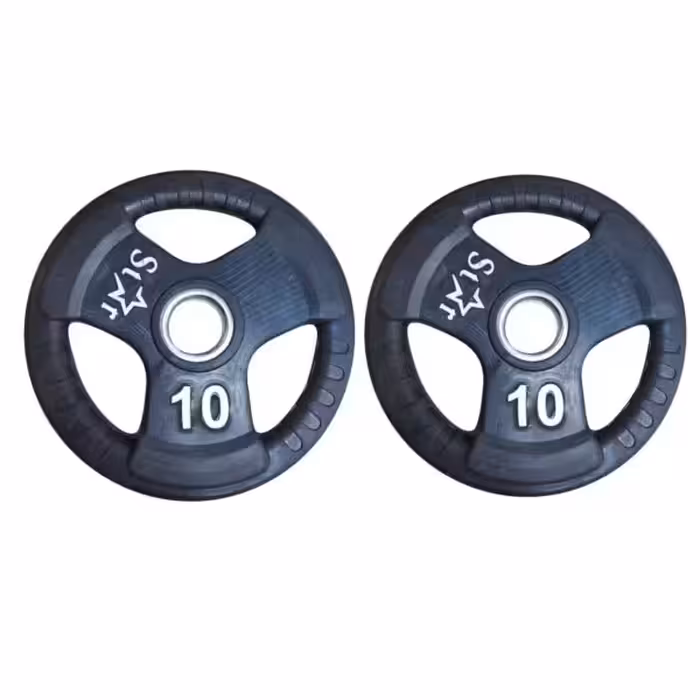 صفحه هالتر مدل باشگاهی وزن 10 کیلوگرمی بسته دو عددی