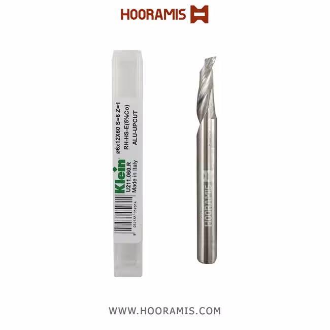 مته عمومی تک کاناله 6*60*14*6 از جنس HSS-E برند Klein ایتالیا