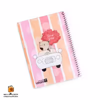 دفتر خط دار طرح گربه ایمان (iman)