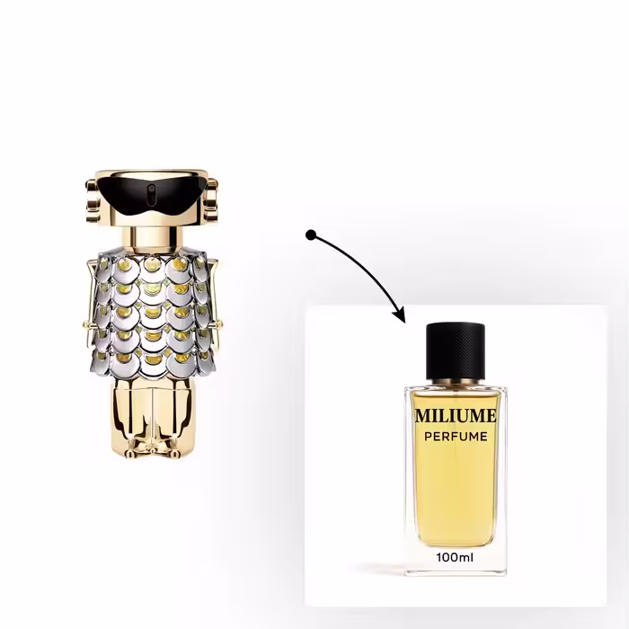 اسانس عطر Paco Rabanne Fame برند kpf - کد 2602 - پاکو رابان فیم 100ML - میلیوم پرفیوم