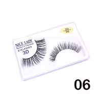 مژه جفتی 3D نایس لیدی شماره 06