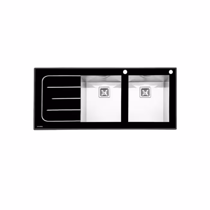 سینک شیشه ای ایلیا استیل مدل 8022