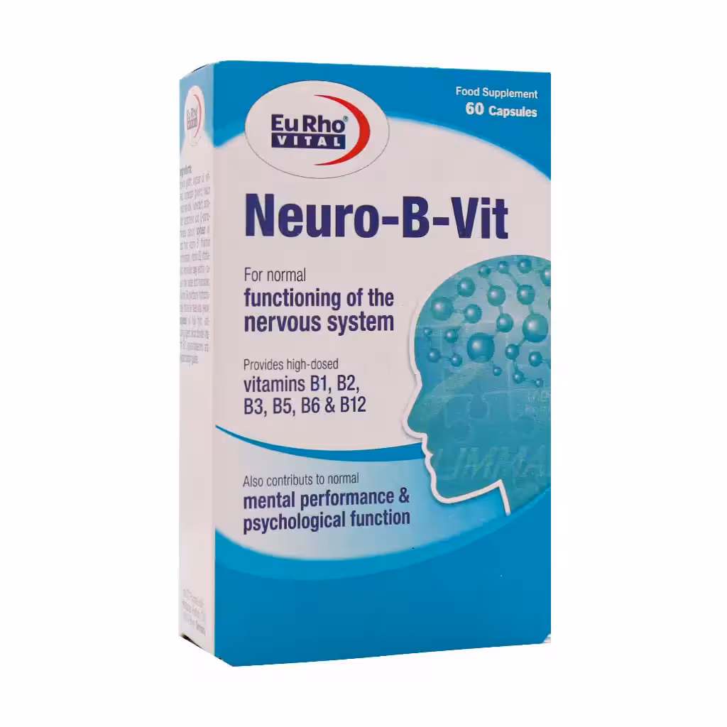 کپسول نورو بی ویت یوروویتال 60 عدد Eurhovital Neuro B Vit 60 Caps