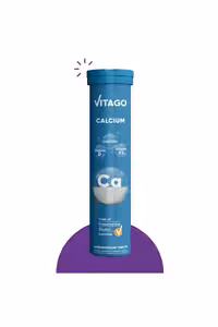 قرص جوشان پروکلسیم، ویتامین D و K2 برند Vitago - بسته 20 عددی