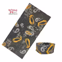 دستمال سر و گردن  دخترانه و پسرانه چند کاره طرح ترمه