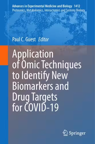 خرید و دانلود نسخه کامل کتاب Application of Omic Techniques to Identify New Biomarkers and Drug Targets for COVID-19