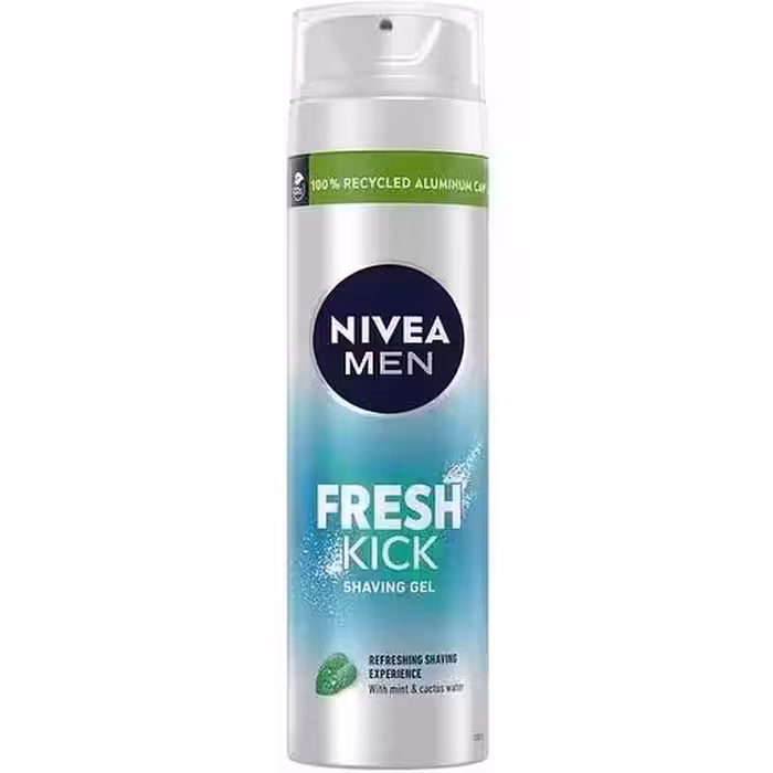 ژل اصلاح نیوا Nivea مدل Fresh Kick حجم 200 میل