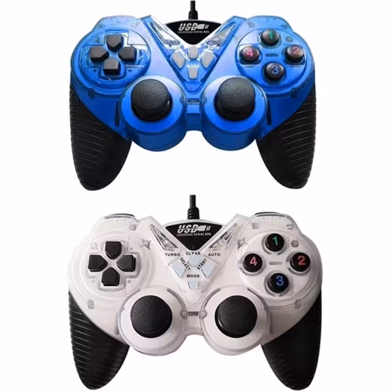 دسته بازی دوبل شوکدار USB-890