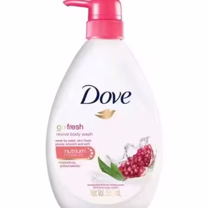 شامپو بدن داو Dove مدل go fresh رایحه انار