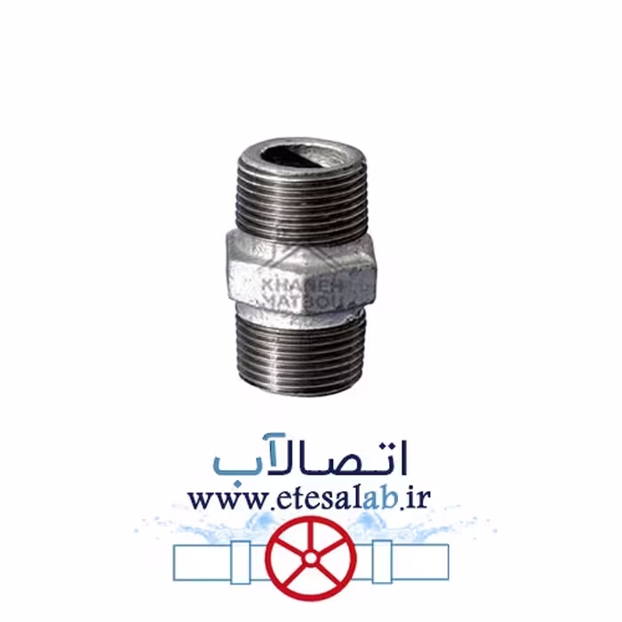 مغزی لوله گالوانیزه سایز 3/4 اینچ در 1 اینچ