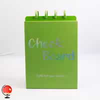 دفتر یادداشت چک بورد سویل رنگ سبز