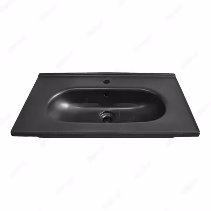 روشویی روکابینتی مروارید مدل دسپینا 80 مشکی