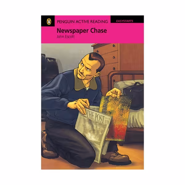 Penguin Active Reading Easy Starters Newspaper Chase داستان پنگوئن اکتیو ریدینگ استارتر تعقیب کننده روزنامه