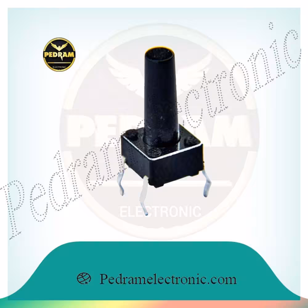 میکروسوویچ مربع MIK2PIN MORBA 10M 6*6*10