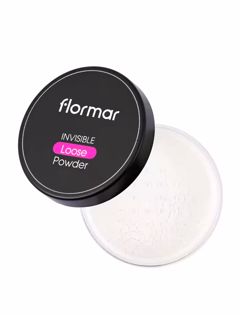 پودر بیک فلورمار Flormar مدل Invisible بی رنگ