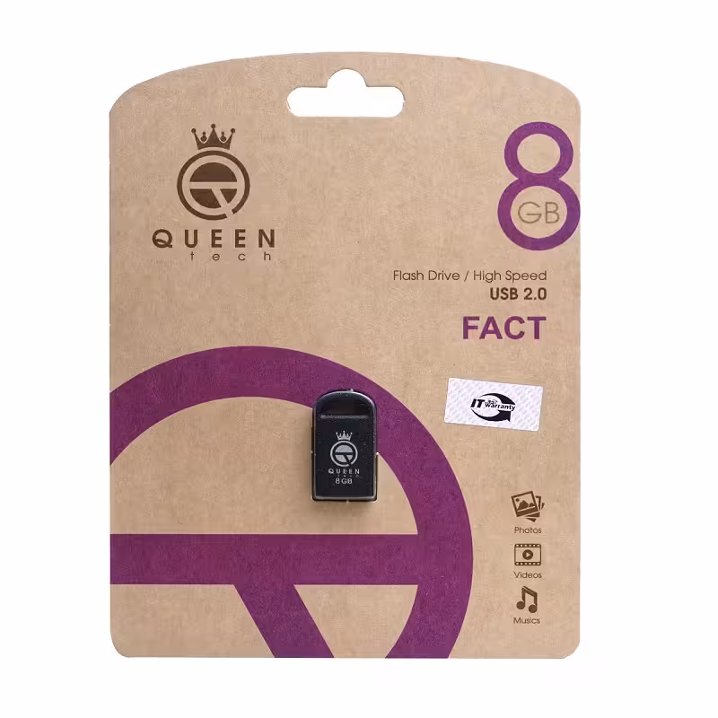 فلش مموری کوئین تک مدل FACT ظرفیت 8 گیگابایت