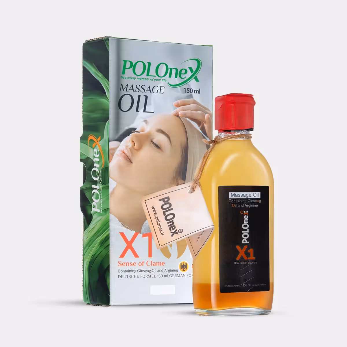 روغن ماساژ جینسینگ پلونکس مدل X1