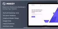 دانلود قالب HTML لندینگ Modzy