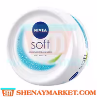 کرم مرطوب کننده و نرم کننده NIVEA Soft حجم 300 میلی لیتر