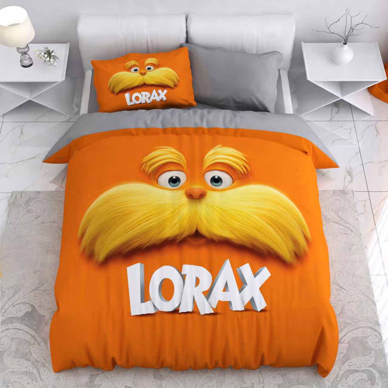 سرویس لحاف روتختی ترکسان کد D59 یکنفره 4 تکه