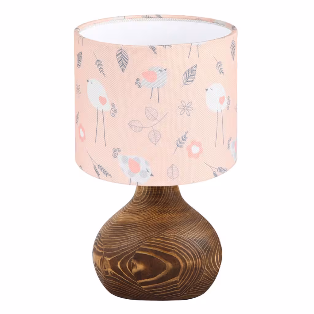 آباژور پایه چوبی Love Song رزبرن RoseBorn