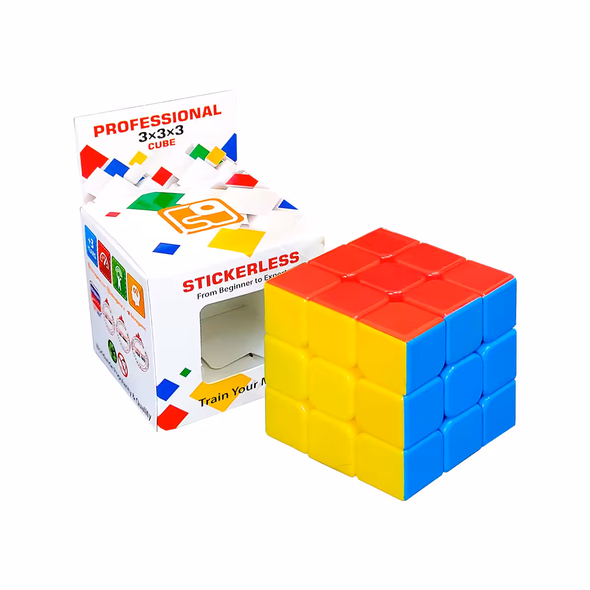 روبیک 3*3 خودرنگ فکراگیم