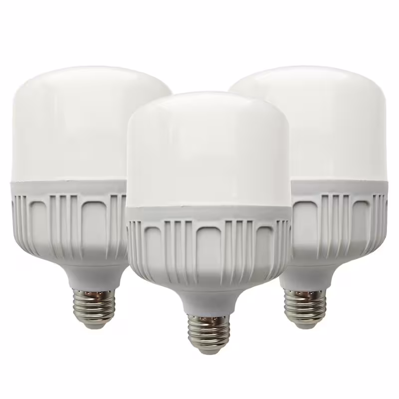 لامپ ال ای دی 35 وات مدل استوانه ای طرح اقتصادی پایه E27 بسته 3 عددی