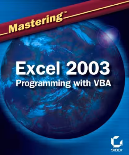 خرید و دانلود نسخه کامل کتاب Mastering Excel 2003 programming with VBA