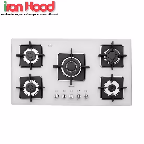 گاز صفحه ای استیل البرز مدل G5960 سفید