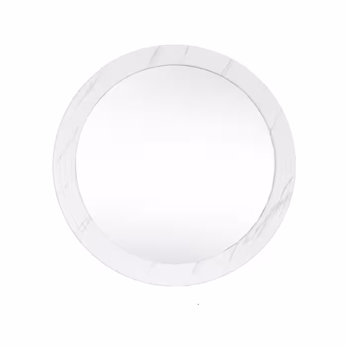 آینه بلند وکیوم گرد سفید