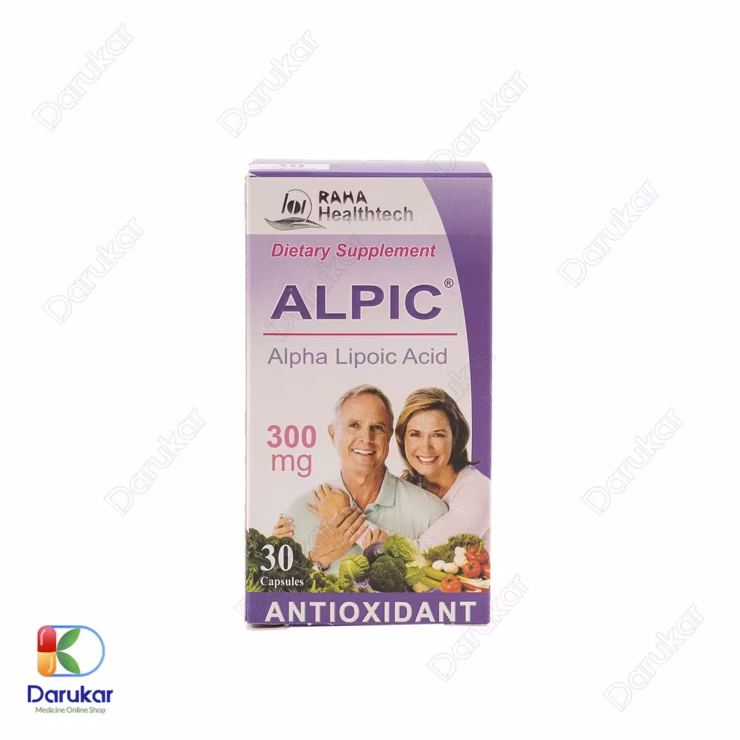 کپسول آلپیک (آلفا لیپوئیک اسید) رها
