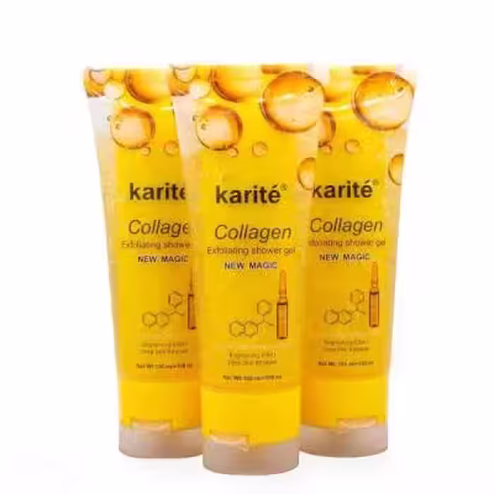 ژل شستشوی بدن کاریته karite مدل کلاژن collagen حجم 100 میلی لیتر