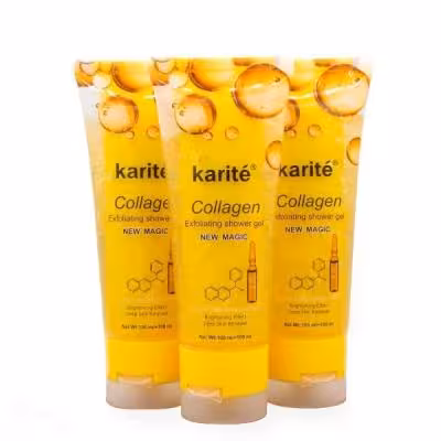ژل شستشوی بدن کاریته karite مدل کلاژن collagen حجم 100 میلی لیتر