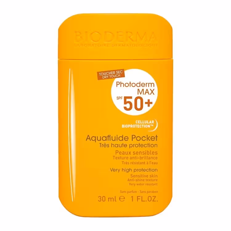 کرم ضد آفتاب Bioderma Photoderm Max SPF 50  Aquafluid – 30ml