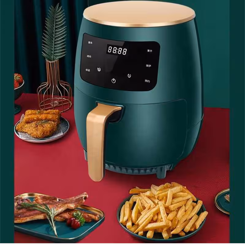 سرخ کن سیلورکرست 6 لیتری طلایی سبز مدل S-18