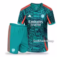 پیراهن و شورت سوم آرسنال 2024/2025