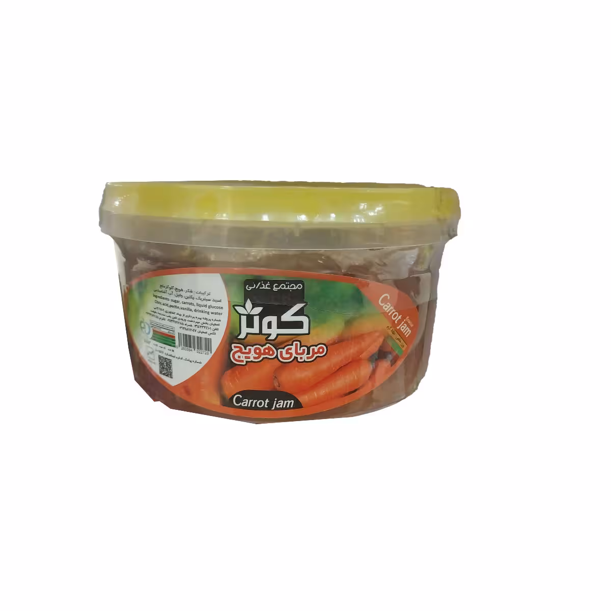 مربا هویج سطلی کوثر 850 گرمی