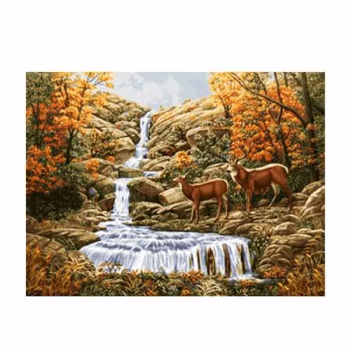 طرح منظره گوزن کد 23247